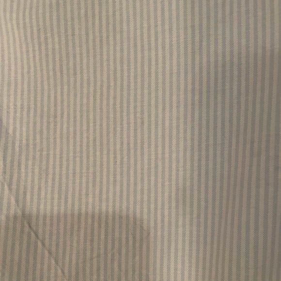 Zara Top front tie Low back w/ bow. White & Blue stripes- size Medium - Picture 4 of 6